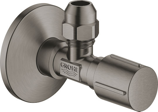 Grohe 22037al0 Corner Valve Faucet 1/2 X 3/8 Matte Hard Graphite