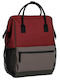 Daniel Ray Rucsac Impermeabil Burgundy