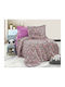 MayHome Bettdecke Für Krippe Baumwolle Rosa 120x160cm