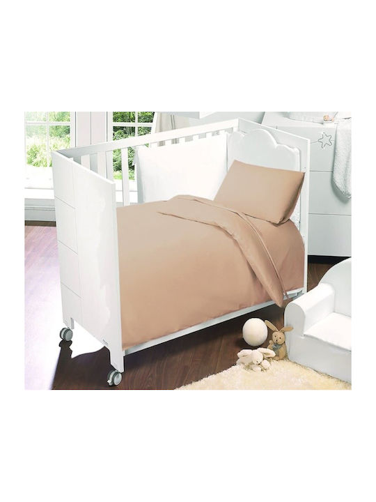 MayHome Bettdecke Für Krippe Baumwolle Beige 120x160cm