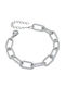 Charmy Chain Hand Spiral made of Stainless Steel Wide Thickness 9mm and Length 18cm