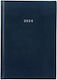 Next Basic Daily Agenda B6 2026 Blue Leather 12...
