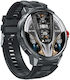 WK WH-07 Smartwatch with Heart Rate Monitor (Bl...