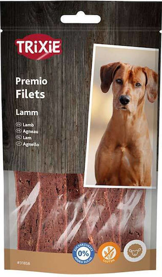 Trixie Premio Filets Dog Treat with Lamb and Meat 80gr