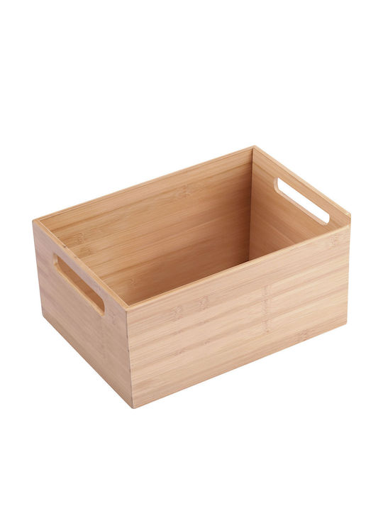 Estia Καλάθι Αποθήκευσης Bamboo 37x26x16.5cm