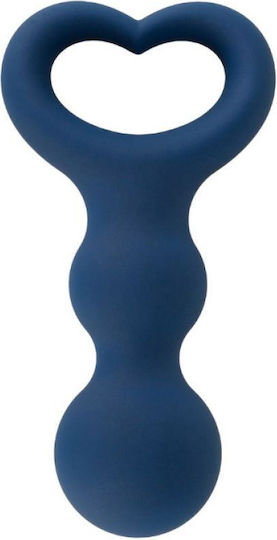 Eros Toys Heart Butt Πρωκτική Σφήνα Μπλε