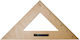 Isosceles Triangle Board Wooden 35cm