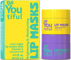 BeYoutiful Illuminating Moisturizing Σετ Μάσκες Χειλιών 2τμχ BeYoutiful Illuminating Moisturizing Σετ Μάσκες Χειλιών 2τμχ