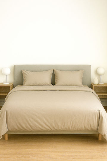 Чаршаф King Size 275x290см. Τ180 Beige