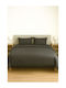 Τ180 Σεντόνι King Size 275x290εκ. Ανθρακί