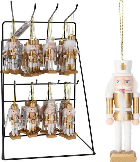 Ornament De Brad Spargător De Nuci 3.5x10cm (Desene Și Modele Diverse)