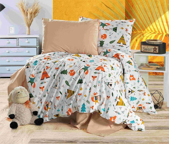 MayHome Kinderdecken Einzeln Beiges 160x240cm