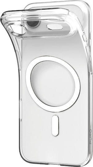 Puro 0.3 Mag Ultra-slim Back Cover Σιλικόνης Διάφανο (iPhone Air)