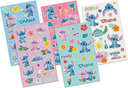 Σετ Αυτοκόλλητα Stitch Angel Υ15x25εκ