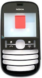 Carcasă Față Neagră Nokia Asha 200 Carcasă Față Neagră Nokia Asha 200
