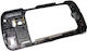 Nokia N97 Middle Cover + Camera Lens Black