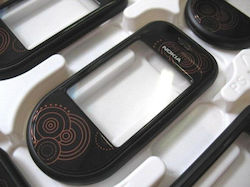 Nokia 7373 Front Cover Schwarz Bronze Nokia 7373 Front Cover Schwarz Bronze