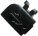 Nokia 6300 Capac Port Încărcare Usb Carcasă Gri Originală