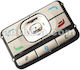 Nokia N71 Меню Клавиатура Сребрист