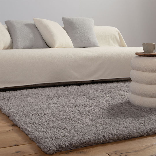 Nef-Nef Homeware Oscar Χαλί Ορθογώνιο Grey 150x200cm