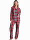 Rachel Damen Pyjama-Set Plaid