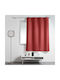 Curtain Window with Grommet Essentiel Red 1612622 140x180cm