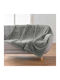 L-c Mini Κουβέρτα Fleece Καναπέ 125x150εκ. Gris
