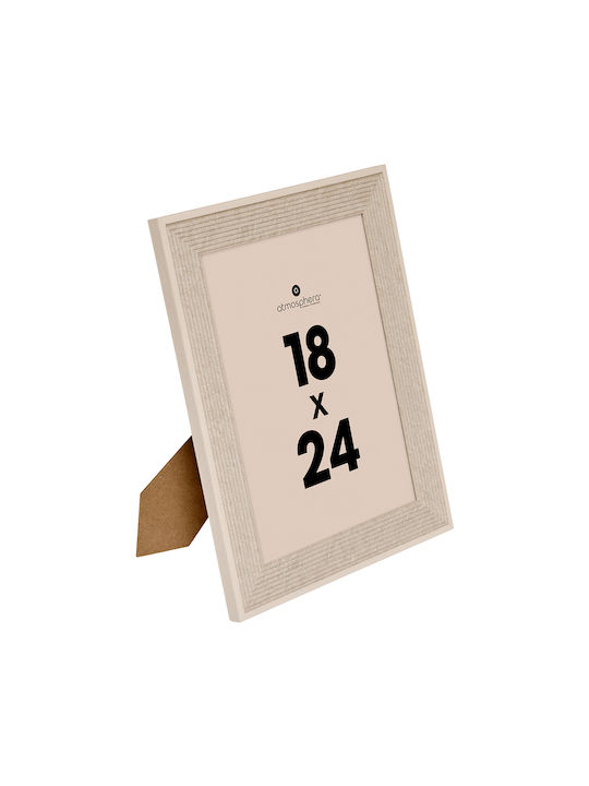 Missy Wooden Photo Frame with Beige Frame