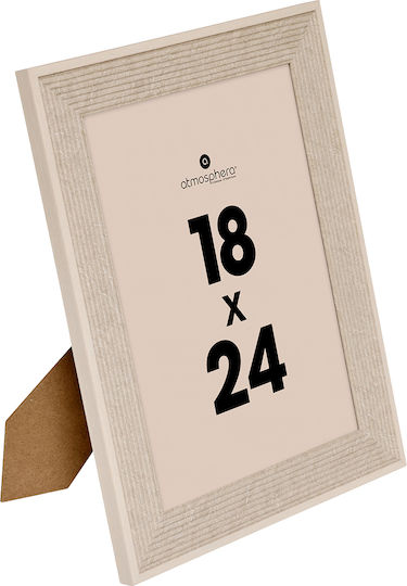 Missy Wooden Photo Frame with Beige Frame