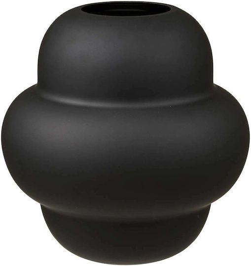 House Nordic Βάζο Γυάλινο Μαύρο Φ21xΥ20cm House Nordic Βάζο Γυάλινο Μαύρο Φ21xΥ20cm