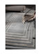 Guy Laroche Form Modern Bedroom Rugs Set Carbon 3pcs