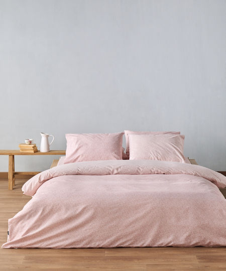 Kentia Πάπλωμα Υπέρδιπλο 220x240εκ. Chicato Dusty Pink 300 GSM