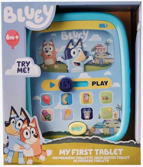 Bluey Бебешки лаптоп-таблет със звуци за 6++ месеца