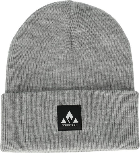 Beanie Unisex Beanie Gestrickt in Gray Farbe