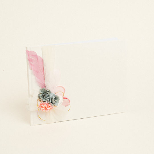 Beauty Home Premium Wedding Wish Book Orange