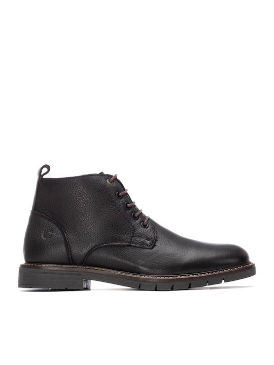 Xti Leder Braun Herrenstiefel