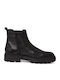 Leder Schwarz Herrenstiefel Anatomisch