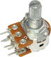 100kΩ PCB Mount & Panel Mount Dual Linear Potentiometer Linear Potentiometer B100k Type Wh148 Dual