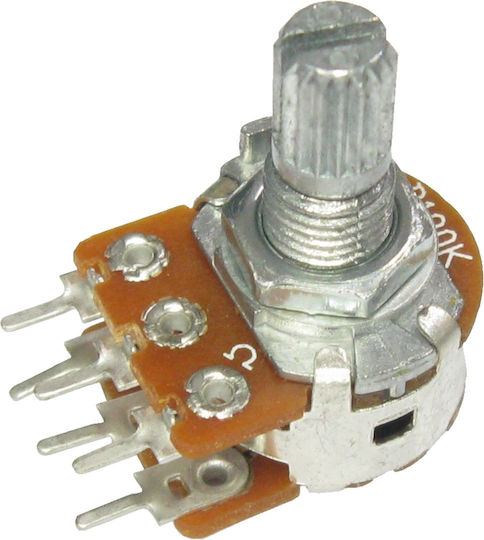 100kΩ PCB Mount & Panel Mount Dual Linear Potentiometer Linear Potentiometer B100k Type Wh148 Dual