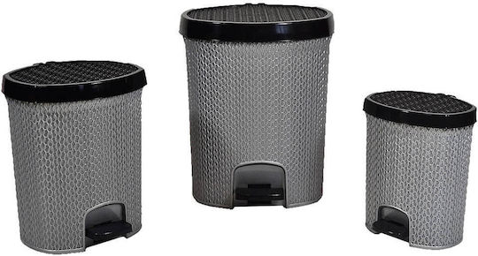 Sidi Home Plast Plastic Perie de toaletă Argintiu Sidi Home Plast Plastic Perie de toaletă Argintiu