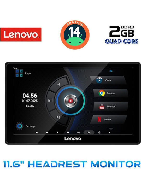 Lenovo Car Audio System Isuzu Midi (Bluetooth/USB/WiFi/GPS/Apple-Carplay/Android-Auto) with Touch Screen 11.6"