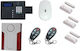 Focus Autonom Drahtlos Alarmsystem mit Zentrale und Tastatur (GSM)