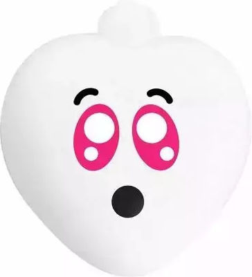 Shots Anal Plug with Vibration White 6cm