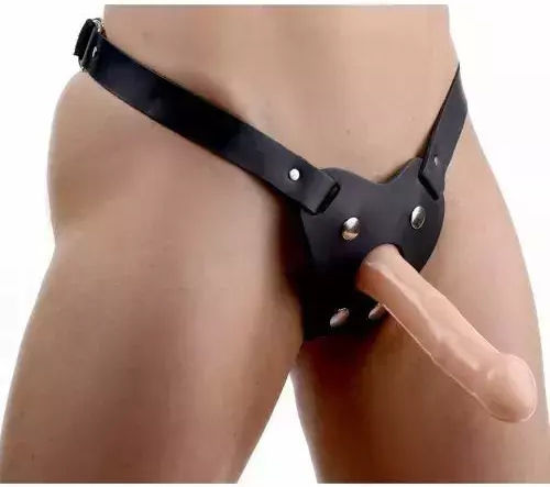 Strict Leather Strap Immobilization Straps in Black Color