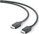 Alogic Cable DisplayPort male - DisplayPort male 2m Μαύρο (EL2DP-02)