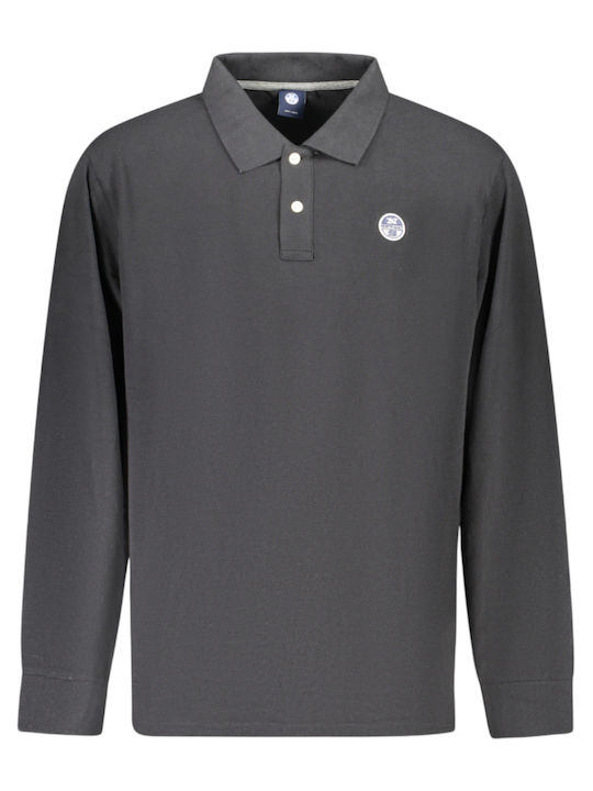Polo Bluza Tricou Cu Mâneci Scurte Neagră