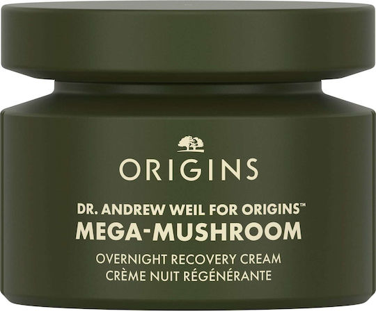 Origins Mega-mushroom Нощен Крем за Лице за Хидратация и Възстановяване 50ml