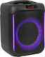 BoomToneDj CUBE200 Ηχείο Bluetooth 200W με Ραδιόφωνο Μαύρο