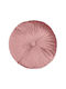 Sofa-Kissen aus Samt Rosa Nude 35x35cm