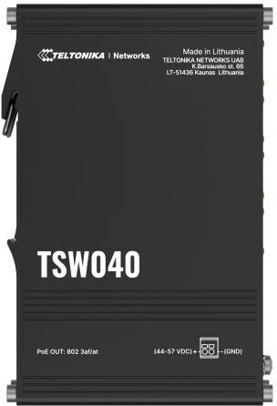 Teltonika TSW040 Неуправляем L2 PoE+ Switch с 8 Портове Ethernet